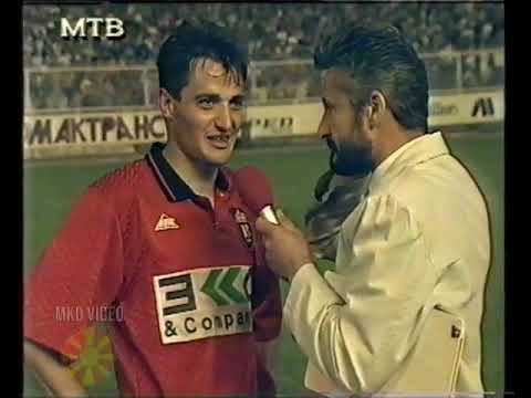 LATE GOALof Žanko Savov (Vardar Skopje) v Pelister Bitola at88 ／ North Macedonian Cup 1992-93 final