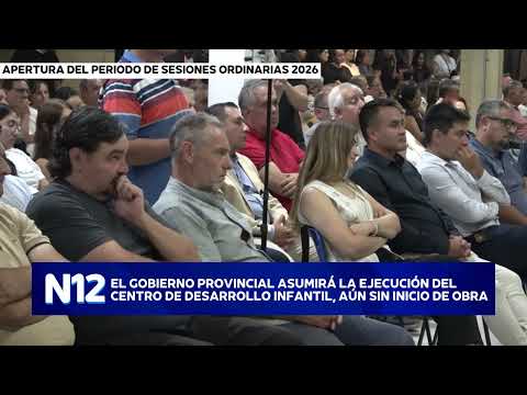 📜 Apertura del Período de Sesiones Ordinarias 2026 – Cruz del Eje - Discurso de Raschetti