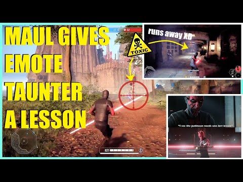 Toxicfront 2 | Player Emote-Taunts Maul in 3v1 - he destroys their whole team! | Heroes vs Villains