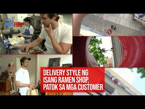 Delivery style ng isang ramen shop, patok sa mga customer GMA Integrated Newsfeed
