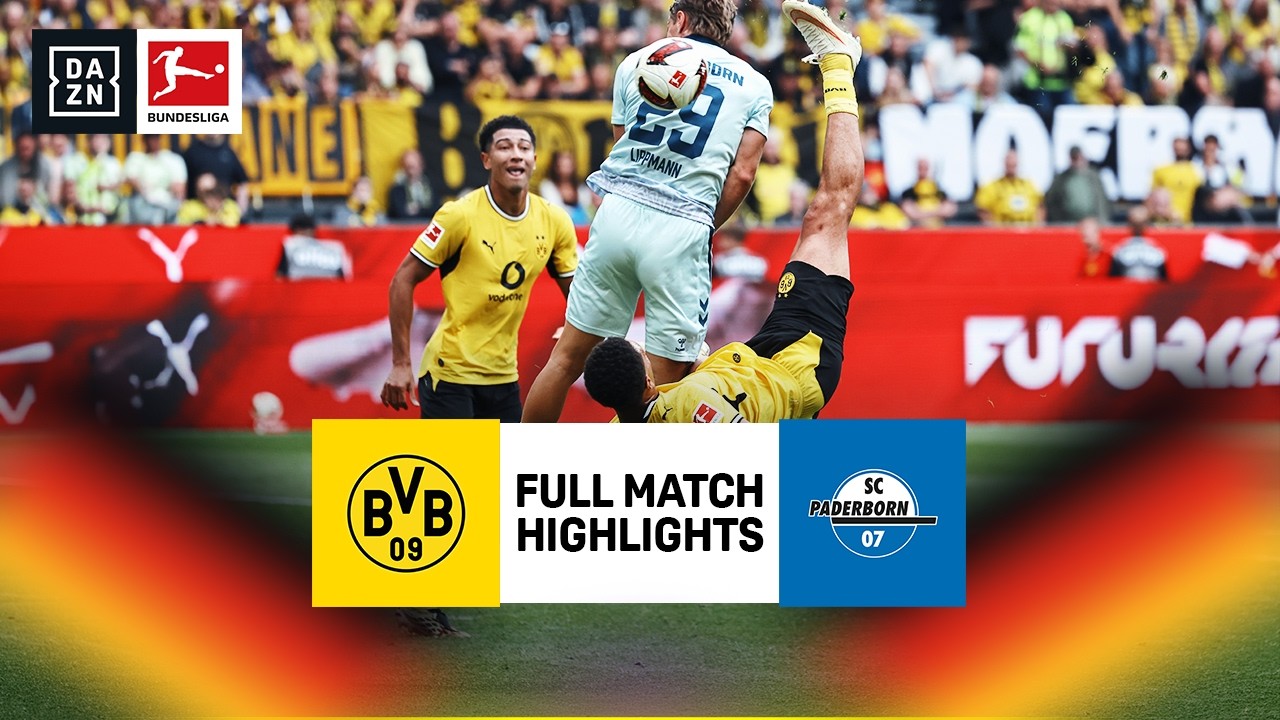 Borussia Dortmund vs Paderborn | Matchday 3 | 2026-27 Bundesliga Highlights