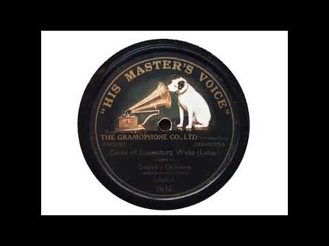 Gottlieb's Orchestra - The Count of Luxembourg Waltz (Lehar) (1910)