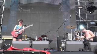 Blood Red Shoes - Red River+Je Me Perds @ Formoz Festival