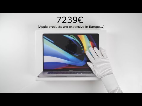 $6000 apple Macbook Pro 16" Unboxing 8TB SSD