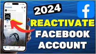 How To Reactivate Facebook Account (2024)