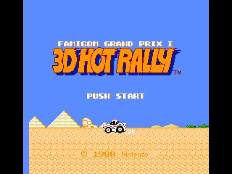 FDS Longplay [010] Famicom Grand Prix II: 3D Hot Rally (Fan Translation)
