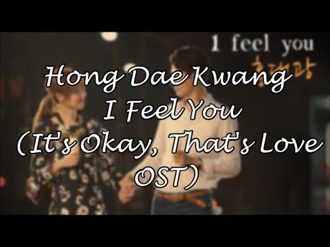 [Han/Rom/Eng] Hong Dae Kwang - I Feel You (It's Okay, That's Love OST) eng sub