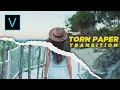 How To Create Torn Paper Transition Effect Sony Vegas Pro Tutorial