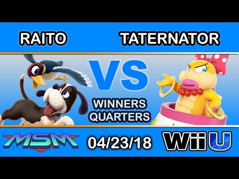MSM 143 - Candee | Raito (Duck Hunt) Vs. R5 | Kh | Taternator (Wendy) Winners Quarters - Smash 4