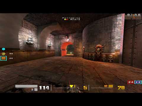 Quake 3 OSP: WCG 2002 : USA vs BE (ZeRo4 & Cha0ticz vs. Hydra & Impulse)