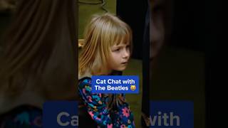 Heather McCartney schools John and Paul on the do’s and don’t’s of kitten care… #thebeatles #beatles