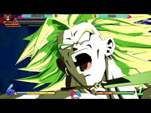 DBFZ Broly vs Gogeta FENRITTI VS ZERO [Dragon Ball FighterZ]