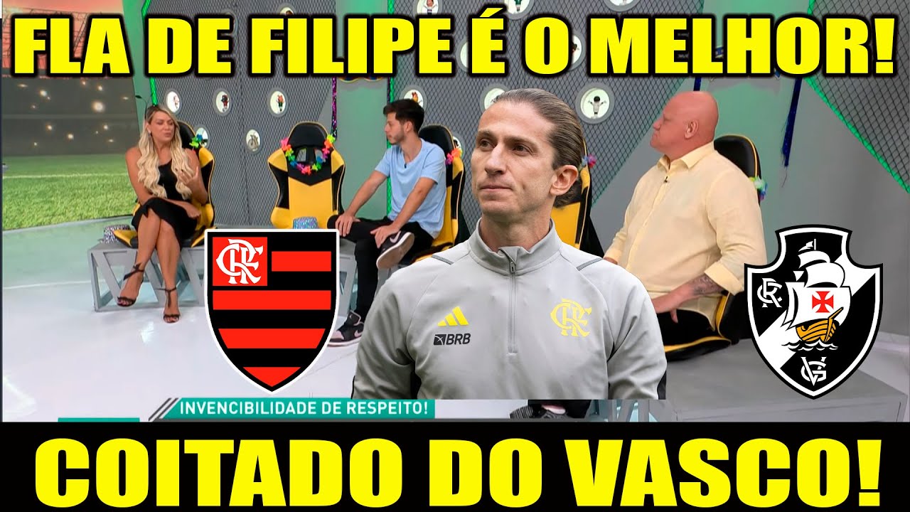 IMPRENSA PAULISTA SE RENDE AO FILIPE LUÍS! "DÁ PENA DO TORCEDOR DO VASCO" OLHA ISSO...