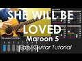 She Will Be Loved - Maroon 5 - Easy Guitar ...