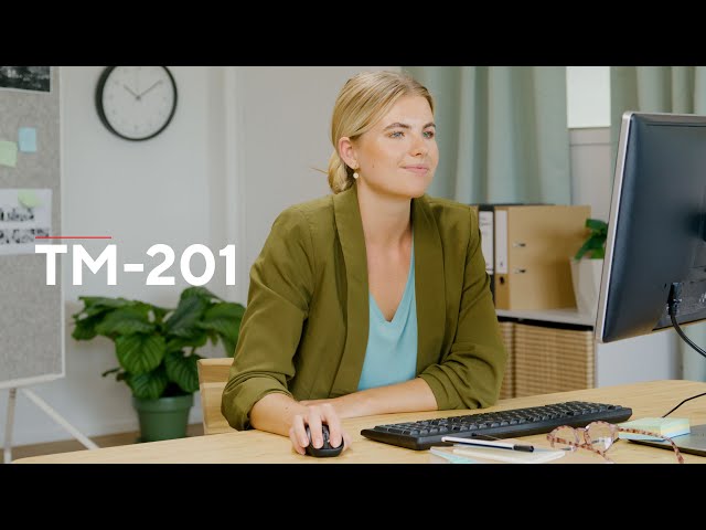 Trust TM-201 Maus rechts RF Wireless Optisch 1600 DPI video