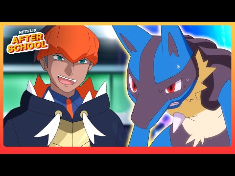 Lucario VS Gigantamax Duraludon! | Pokémon Journeys | Netflix Family