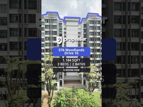 576 Woodlands Glen, 576 Woodlands Drive 16, 3 Bedrooms, 1,184 sqft, HDB Flat For Sale, by KOH YONG JIAN, 500192580 - PropertyGuru.com.sg