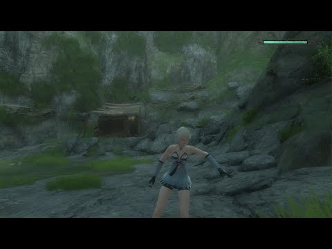 NieR Replicant: Kaine kills the cameraman