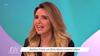 &#39;I&#39;d say, Hi!&#39;: Nadine Coyle questioned about feelings to Cheryl