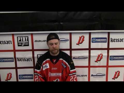 Jarkko Pyymäen mietteet JHT-ottelun jälkeen