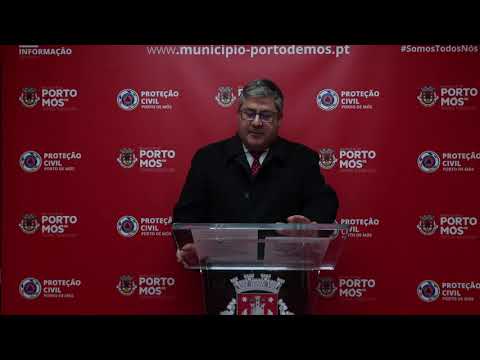 Comunicado Presidente da Câmara Municipal de Porto de Mós - COVID-19 - 19-03-2020