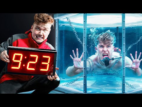 12 Stunden EINGESPERRT im WASSERTANK! #HeyVSRay