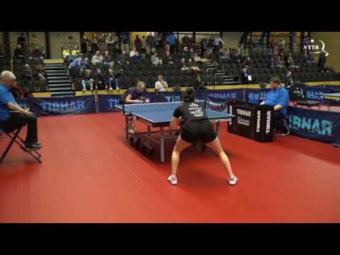 NK 2020 dames 1ste ronde: Karlijn van Lierop - Hannah de Ruiter