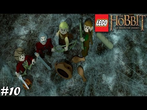 Lego The Hobbit Walkthrough: Level 10 Flies and Spiders