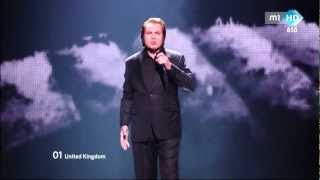 [HD] Eurovision 2012 - United Kingdom - Engelbert Humperdick - Love will set you free [FINAL]