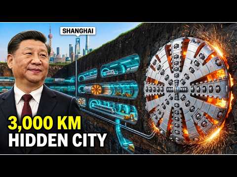 China Quietly Built a 3,000km Underground City Beneath Shanghai — Nobody Noticed