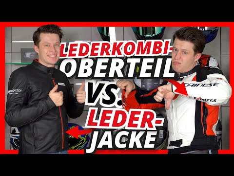 LEDERKOMBI-OBERTEIL - darum solltest du es NIEMALS ohne Hose tragen + Vergleich mit Lederjacke