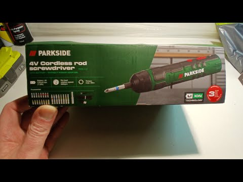 Parkside 4V Cordless Rod Screwdriver