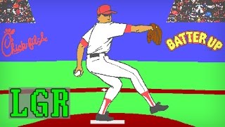 LGR - Batter Up! - First PC Baseball Game I Played