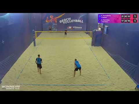12:50 D. Svyrydenko / I. Ivanov - A. Matvieiev / I. Horiaiev 20.05.2023 | Winners Beach Volleyball