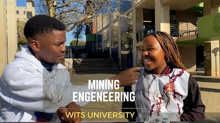 Study :Mining Engineering at Wits university