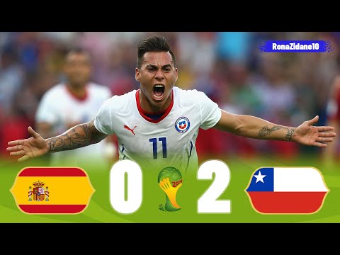 Spain 0-2 Chile | 2014 World Cup | Extended Goals & Highlights Full HD
