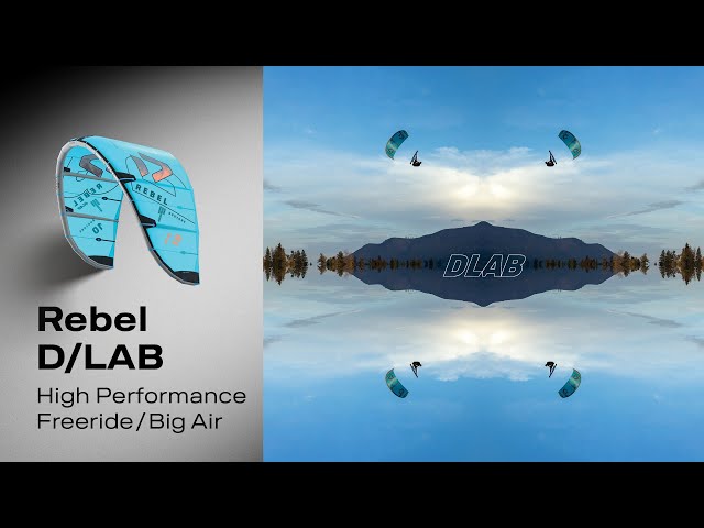 Rebel D/LAB kiteboarding product footage featuring Trap Handle
