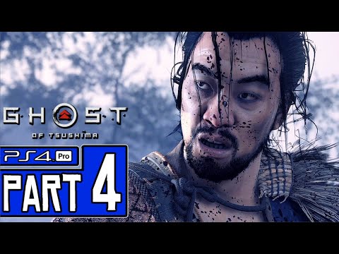 GHOST OF TSUSHIMA Walkthrough Part 4 (PS4 Pro) No Commentary @ 1440p ✔