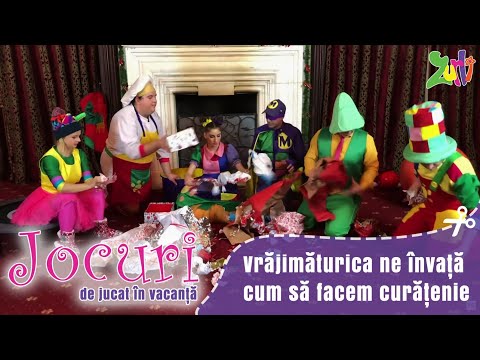 Jocuri De Vacanta – Vrajimaturica ne invata cum sa facem curatenie Video