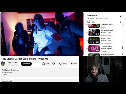 Tizzy Stackz, Cartier Capo, Stenno - Prada Me (Reaction)