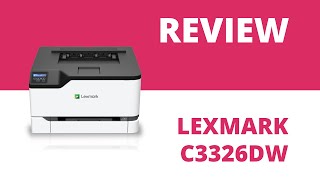 Lexmark C3326dw A4 Colour Laser Printer 40N9113