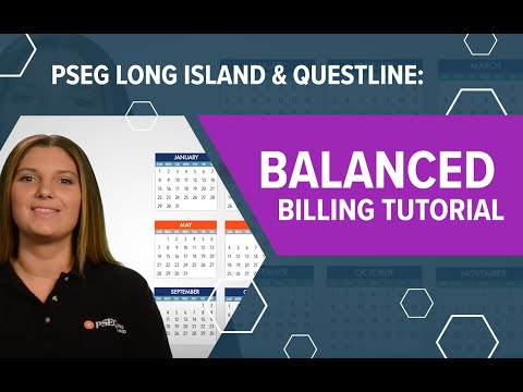 Pseg Long Island Balanced Billing Tutorial Video By Questline