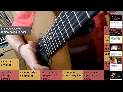 Tocar Tango en Guitarra (tutorial) Jesús Amaya...