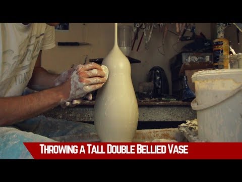 Throwing a Tall Double Bellied Vase - Matt Horne Pottery