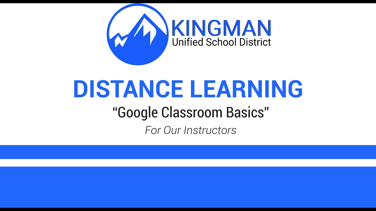 Google Classroom 101: YouTube Links