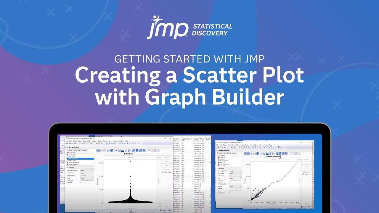 Creating a Scatter Plot with Graph Builder