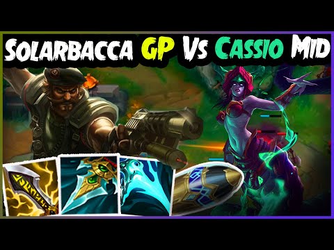 SOLARBACCA Playing GP Vs Cassiopeia Mid