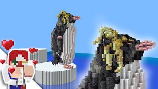 【マイクラ】好きな動物、建築バトル！！【マイクラ】