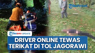 Temuan Jasad Diduga Driver Online di Tol Jagorawi, Tangan & Kaki Terikat Lakban, Polisi Buru Pelaku