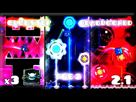 3 Main Demons Rebeat + Chests ~ Geometry Dash *2.1*